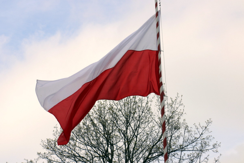 Flaga Polski [fot. Barbara Więcek]