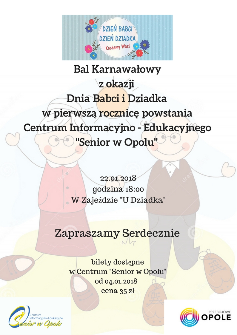 Dzień Dziadka i Babci w pierwszą rocznicę powstania Centrum Informacyjno - Edukacyjnego Senior w Opolu (5)