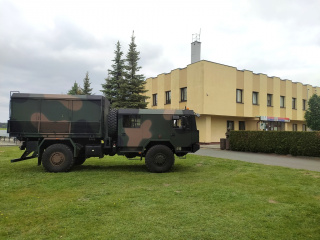 Ćwiczenia wojskowe w Lasowicach Wielkich [fot. Witold Wośtak]