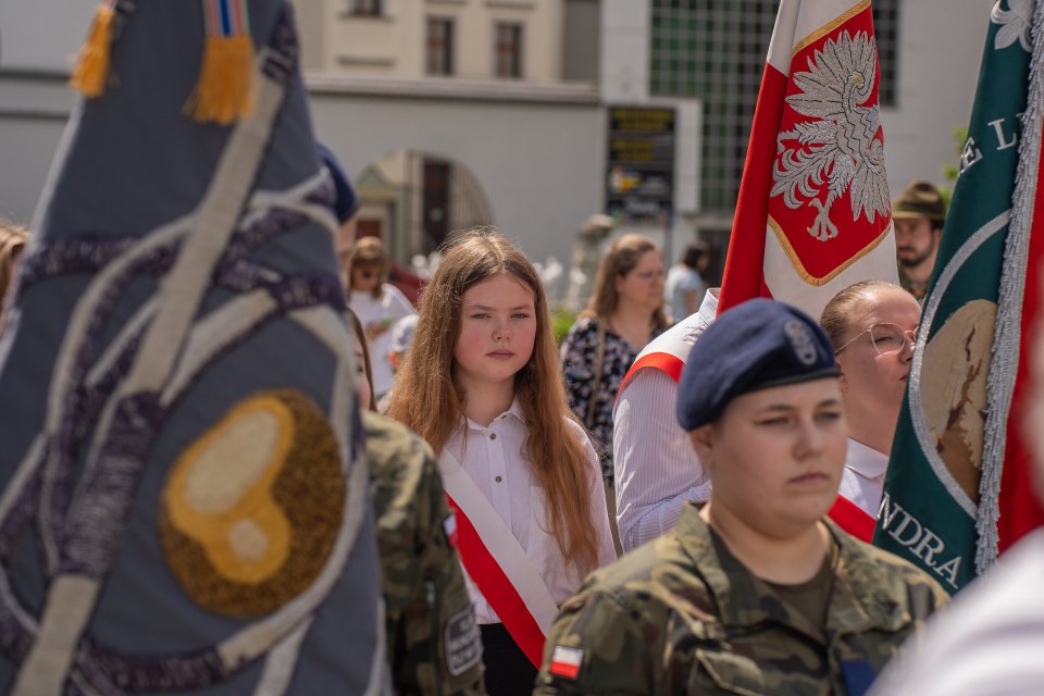 Opole uczciło święto Konstytucji 3 Maja [fot. Marcin Boczek]